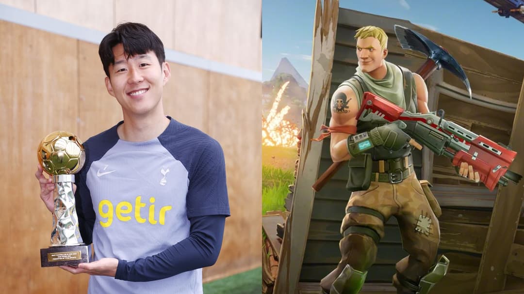Son Heung-min di Fortnite?!
