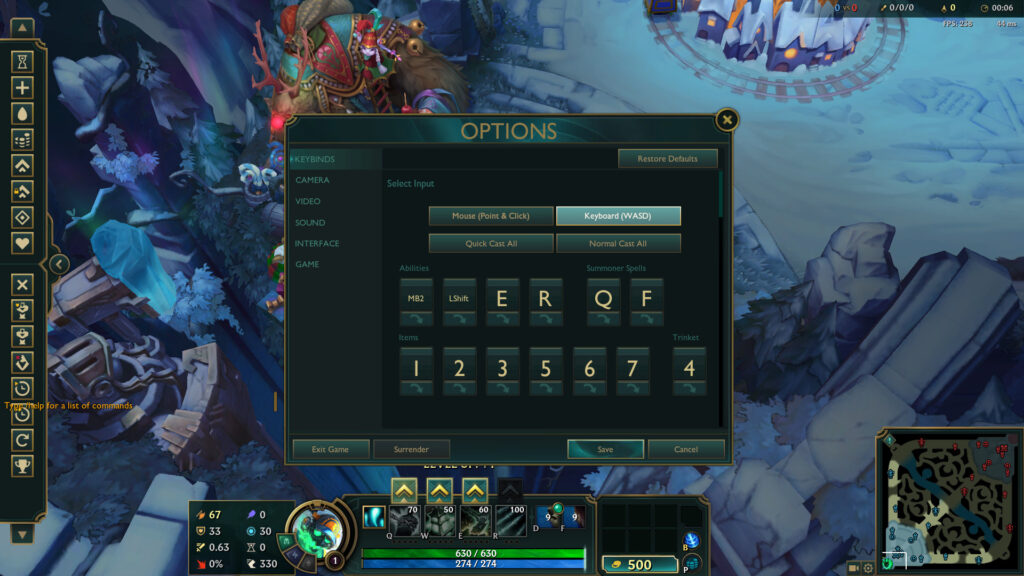 LoL: Gerak WASD? Begini Cara Aktifkannya! 1 LoL: Gerak WASD? Begini Cara Aktifkannya!