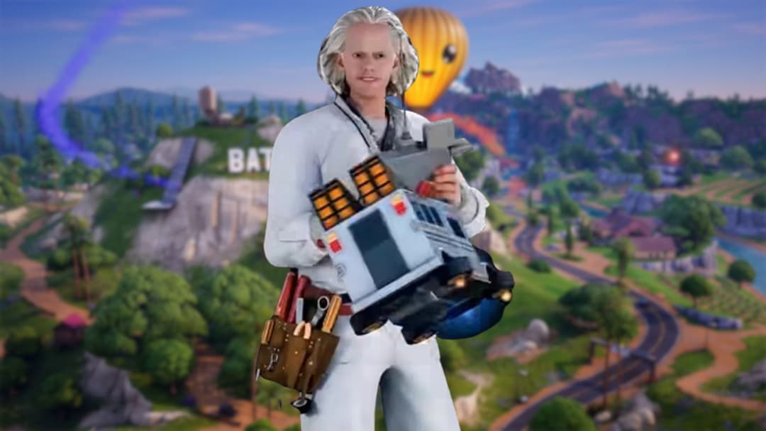 Skin Doc Brown Fortnite: Kena 'Roast' Pedas!