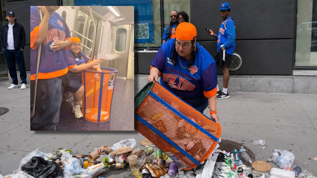 Fans Knicks 'Loot' Tong Sampah, Dijual Ribuan! 1 Fans Knicks 'Loot' Tong Sampah, Dijual Ribuan!