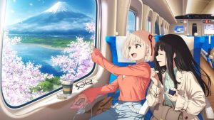 Pengalaman Seru Naik Shinkansen Bareng Lycoris Recoil