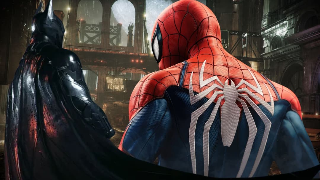 Spider-Man Menjelajahi Gotham City